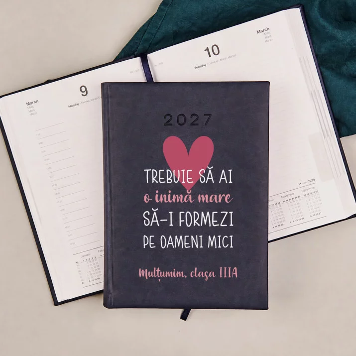 Trebuie să ai o inimă mare să-i formezi pe - Calendar