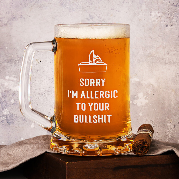 Allergic to bullshit - Halbă
