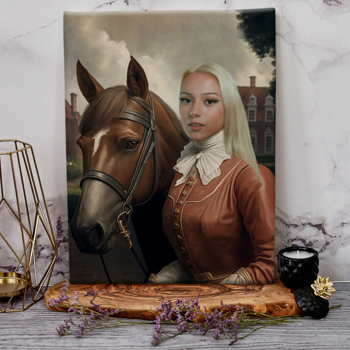 Aristocrată - Portret Regal