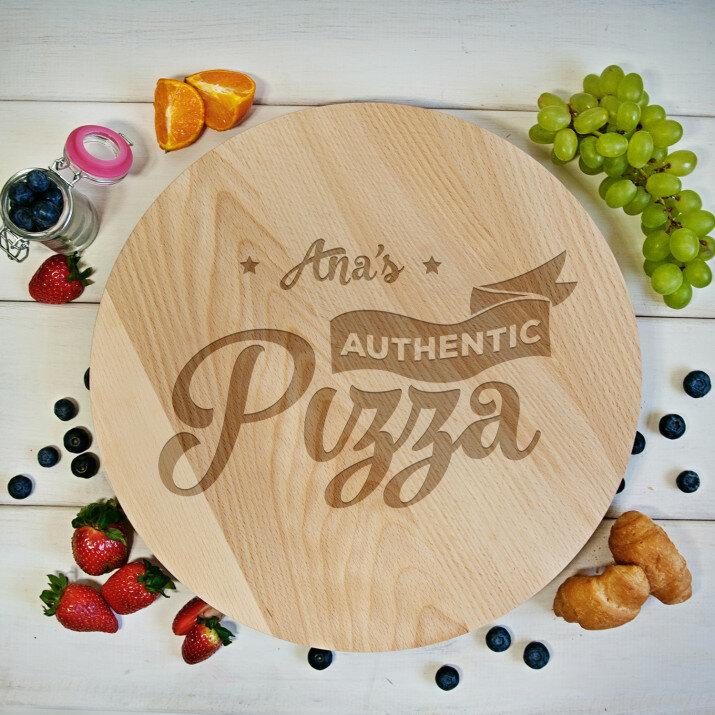 Authentic pizza - Tocător rotativ