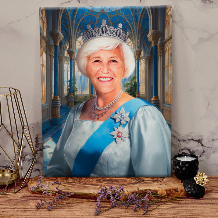 Bunica regină - Portret Regal Bunica regină - Portret Regal