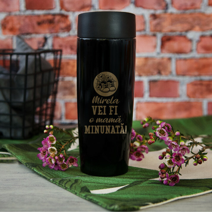 vei fi o mamă minunată - Cană termică