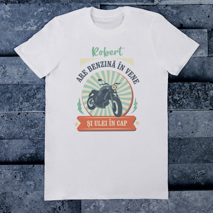 Benzină în vene - Tricou pentru bărbați