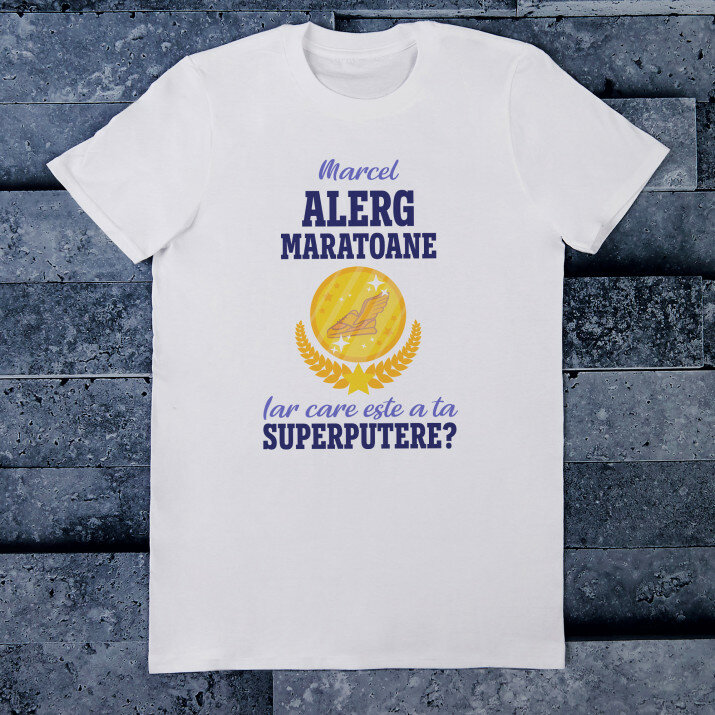 Alerg maratoane - Tricou pentru bărbați