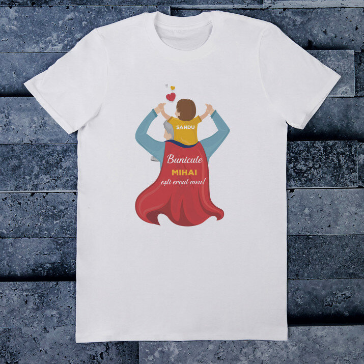Bunicul erou - Tricou pentru bărbați