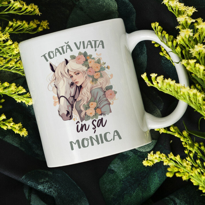 toată viața în șa - Cană 