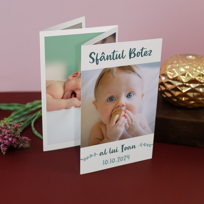 Sfântul botez - Set mare fotografii pliante