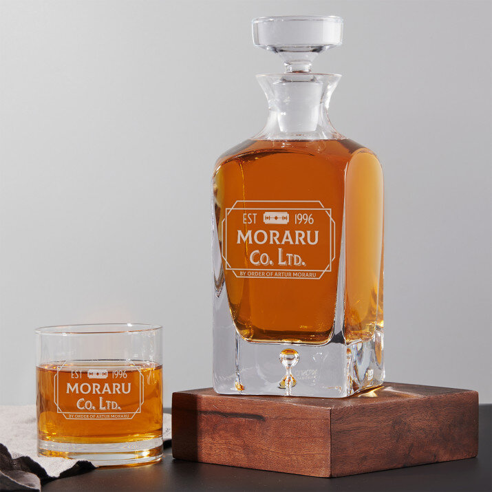 Company limited - Set cu carafă și pahare pentru whisky Company limited - Set cu carafă și pahare pentru whisky