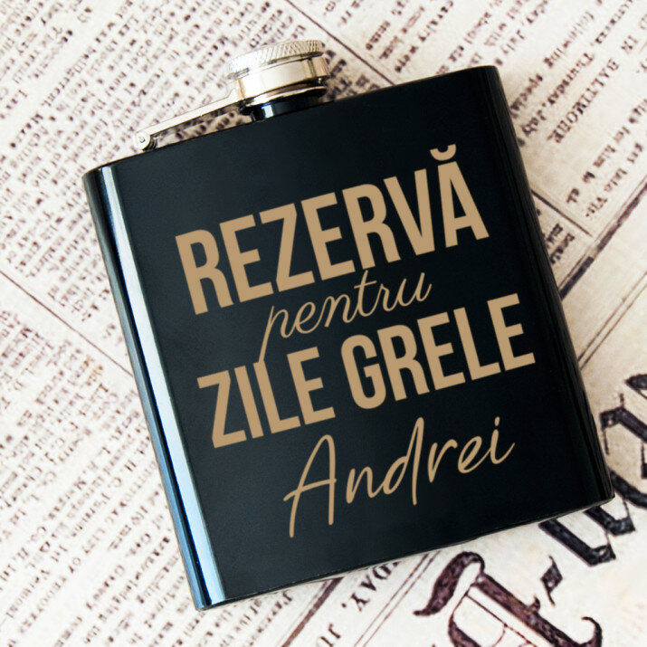 Zile grele - Ploscă neagră