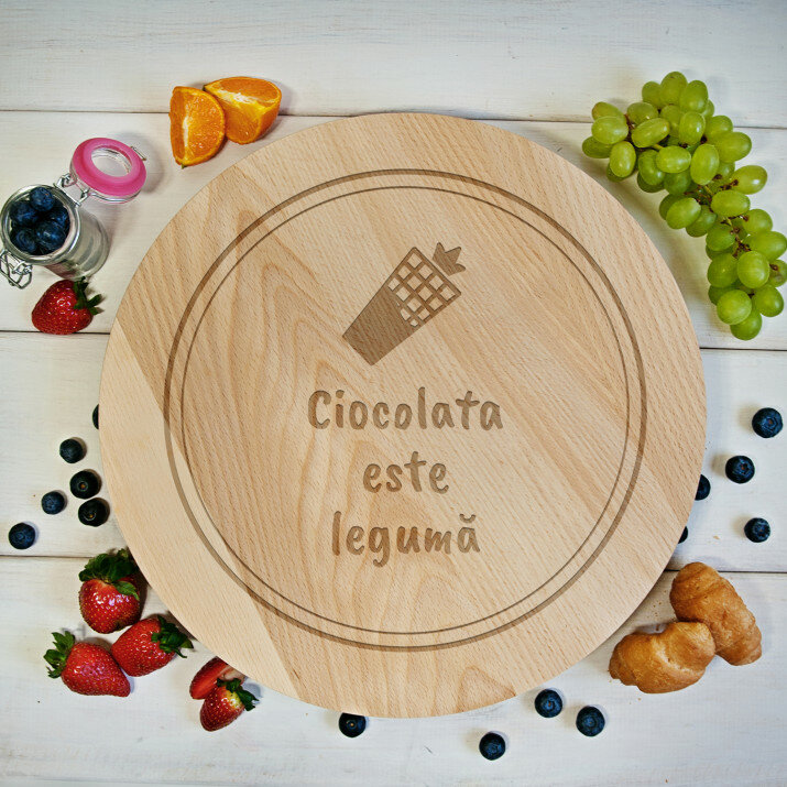 Ciocolata este legumă - Tocător rotativ