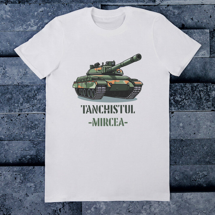 Tanchist - Tricou pentru bărbați