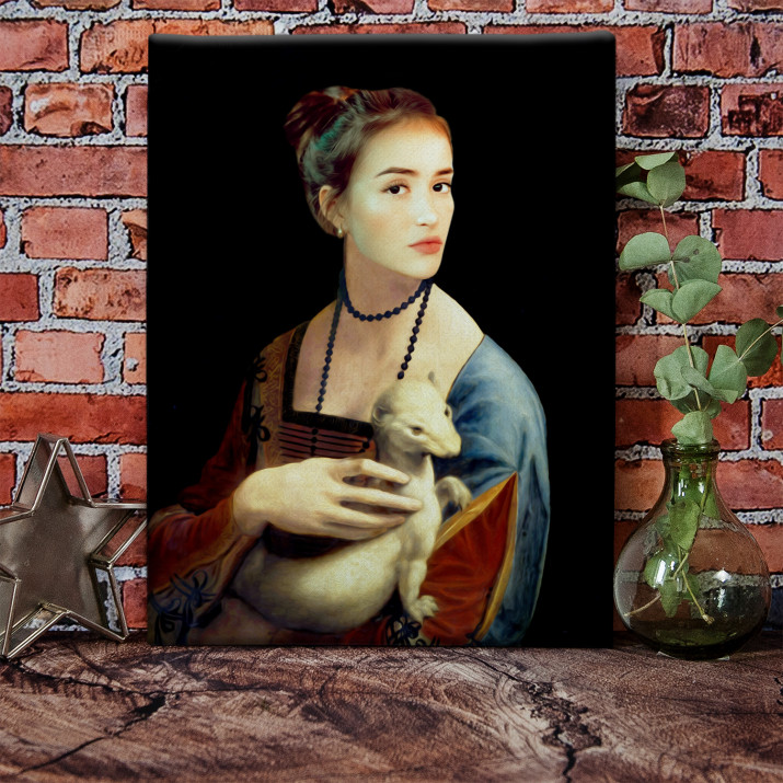 Doamna cu hermina - Portret Regal
