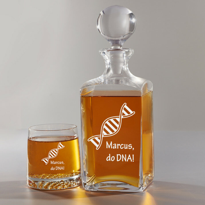 Do dna - Set cu carafă și pahare pentru whisky