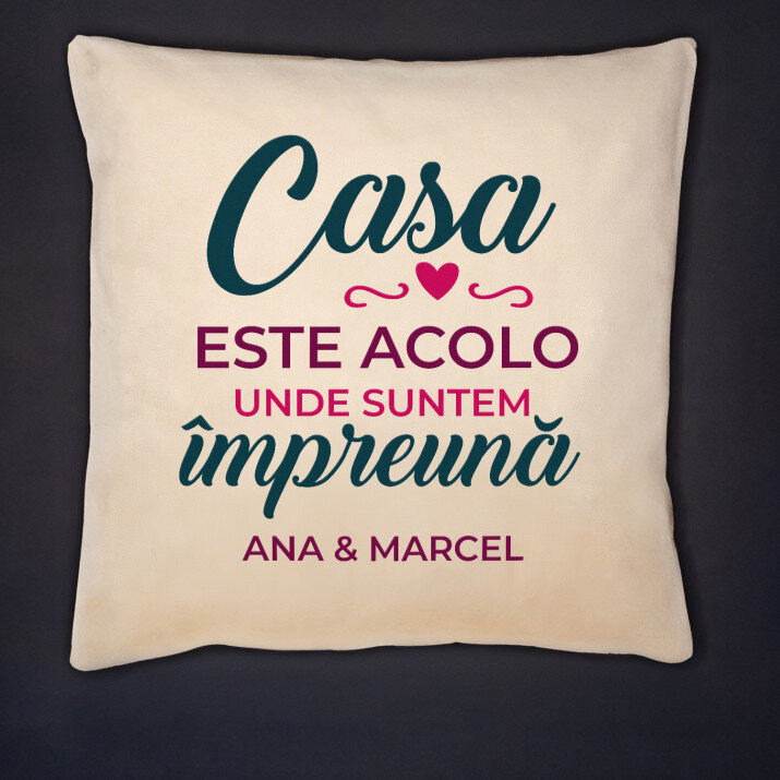 Casa este acolo - Pernă