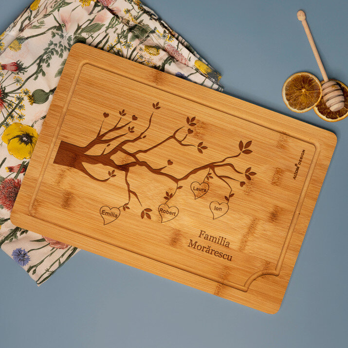Arborele genealogic - Tocător din bambuc