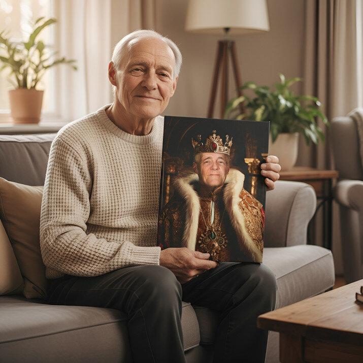 Bunicul Rege - Portret Regal