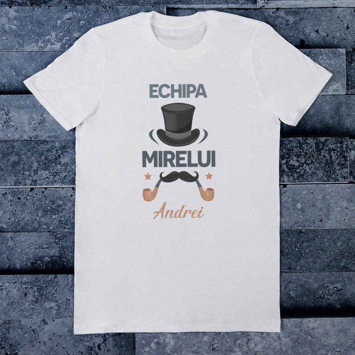 Echipa mirelui - Tricou pentru bărbați