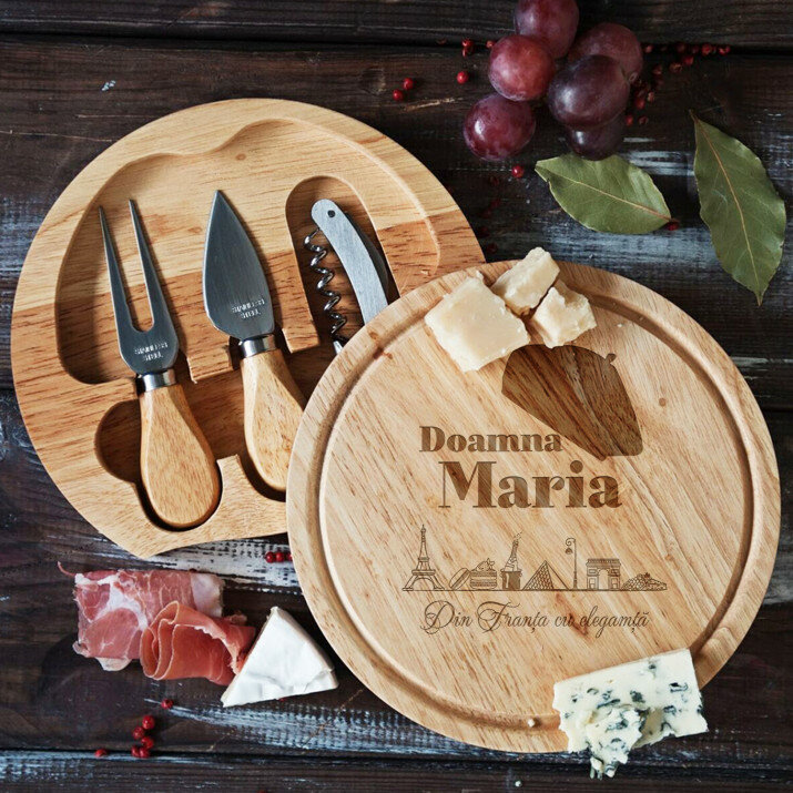 Din franța cu eleganță - Tocător pentru brânzeturi