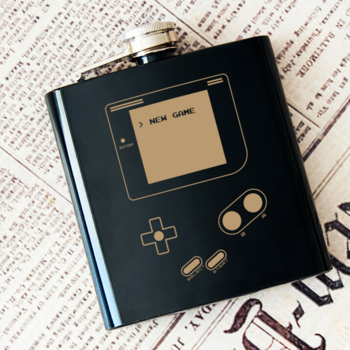 Game boy - Ploscă neagră