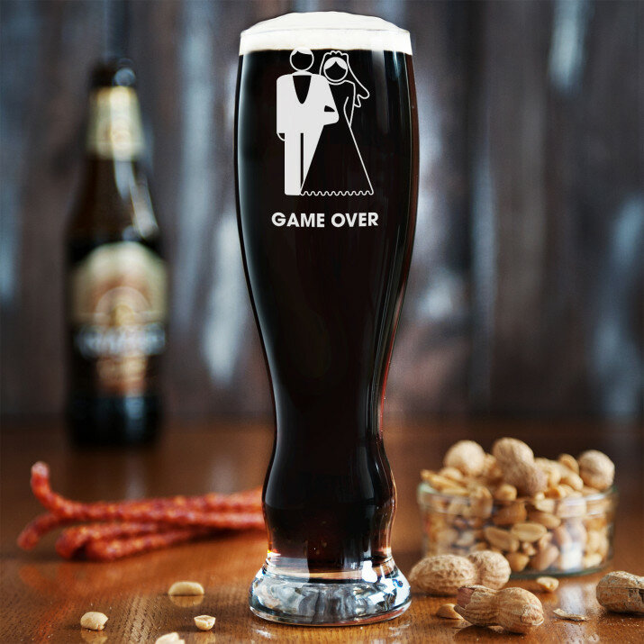 Game over - Pahar pentru bere