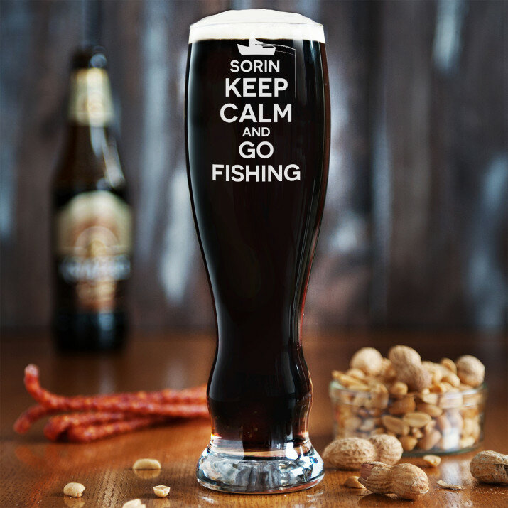 Go fishing - Pahar pentru bere