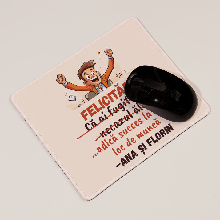 Felicitări și succes - Mousepad