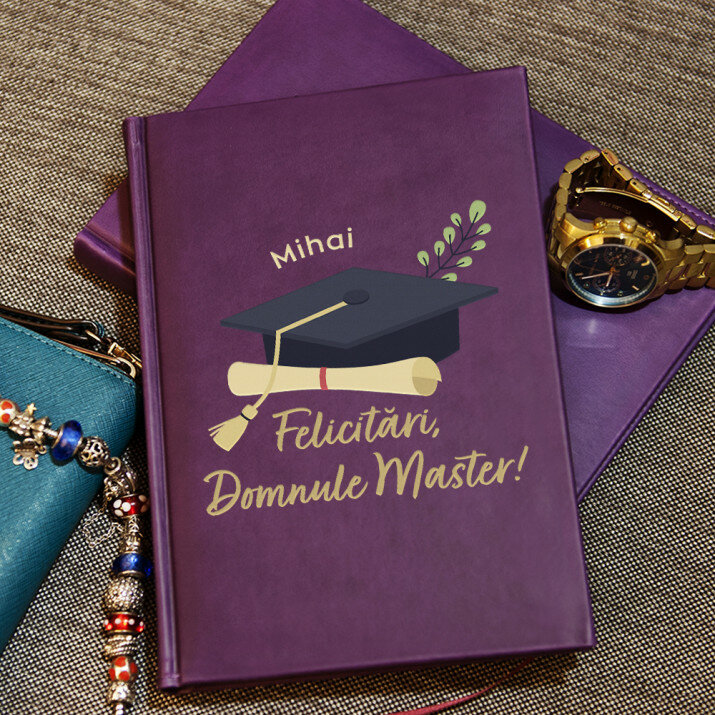 felicitări domnule master - Caiet de notițe