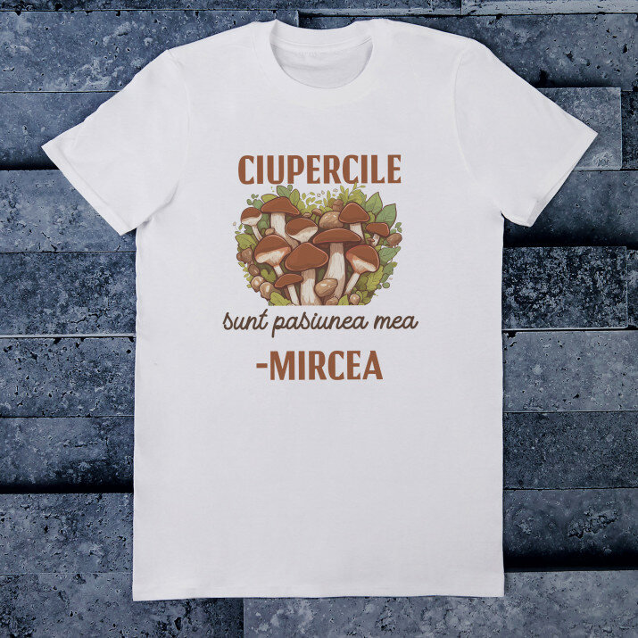 Ciupercile sunt pasiunea mea - Tricou pentru bărbați