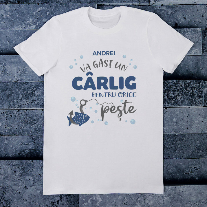Cârlig - Tricou pentru bărbați