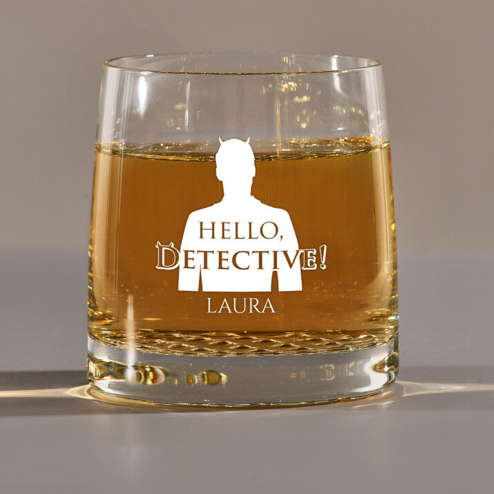 Hello detective - Pahar pentru whisky