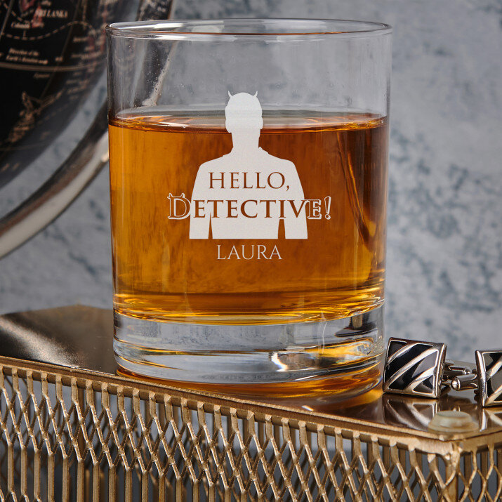 Hello detective - Pahar pentru whisky