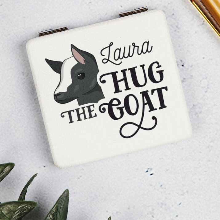 Hug the goat - Oglindă de buzunar