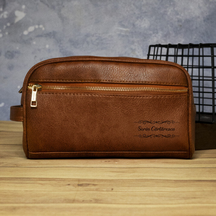 Prenume și nume - Trusă toaleta personalizată pentru bărbați Prenume și nume - Trusă toaleta personalizată pentru bărbați
