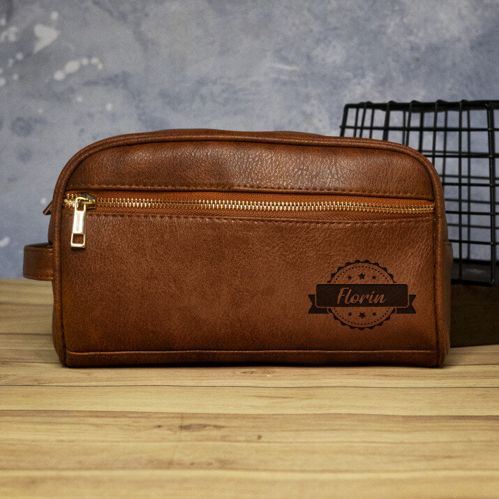 Nume - Trusă toaleta personalizată pentru bărbați