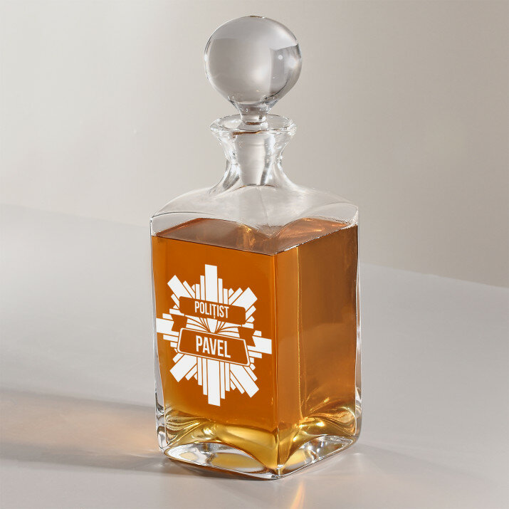 Nume polițist - Carafă pentru whisky