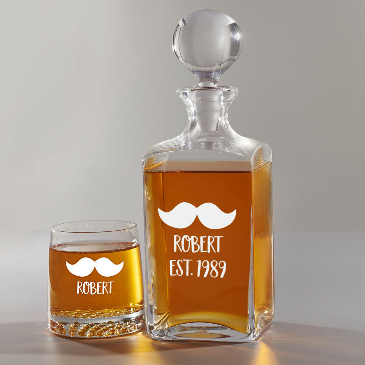 Nume - Set cu carafă și pahare pentru whisky