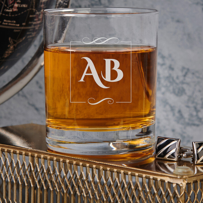 Inițiale - Pahar pentru whisky