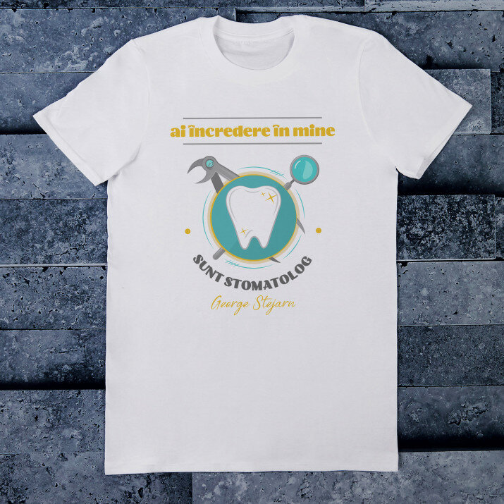 Sunt stomatolog - Tricou pentru bărbați