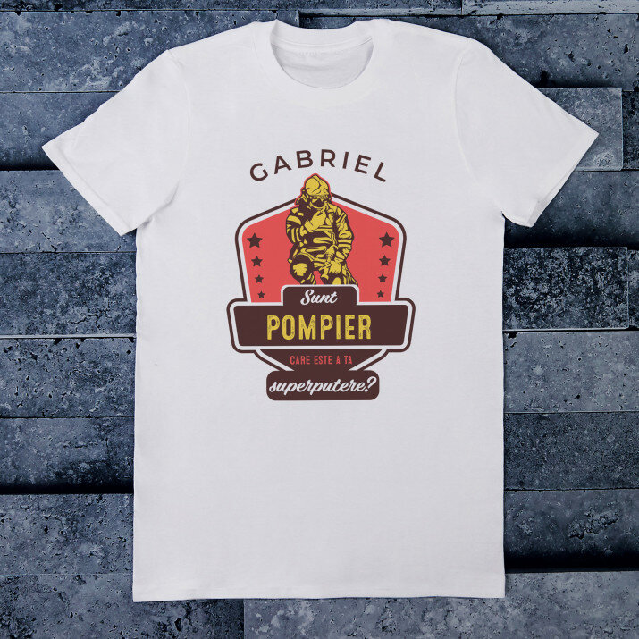 Sunt pompier - Tricou pentru bărbați