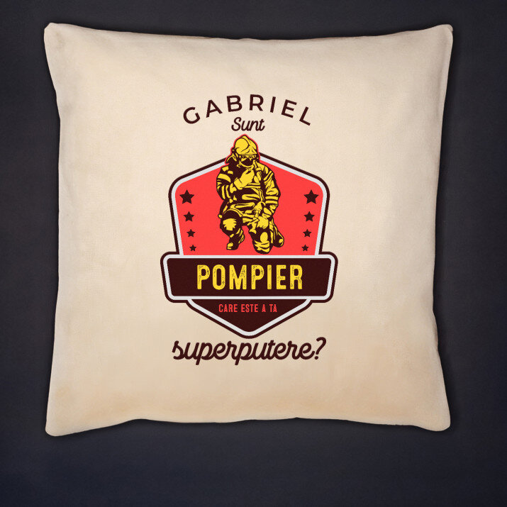 Sunt pompier - Pernă