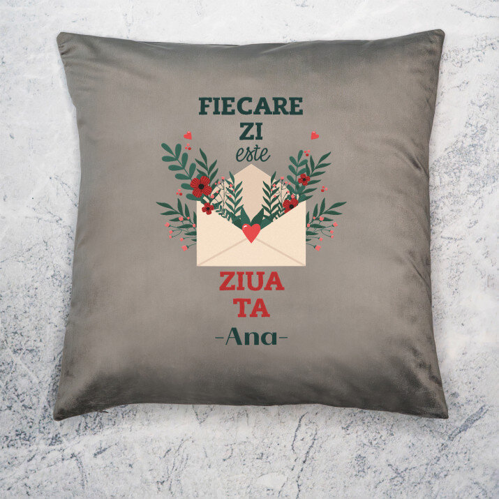 fiecare zi este ziua ta - Pernă