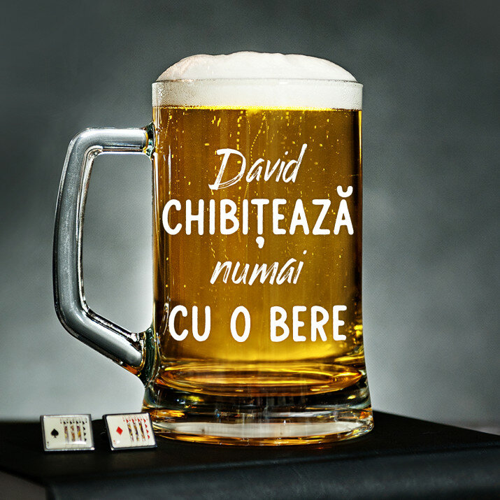Chibițează numai cu o bere - Halbă