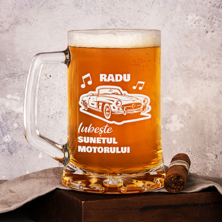 Iubește sunetul motorului - Halbă