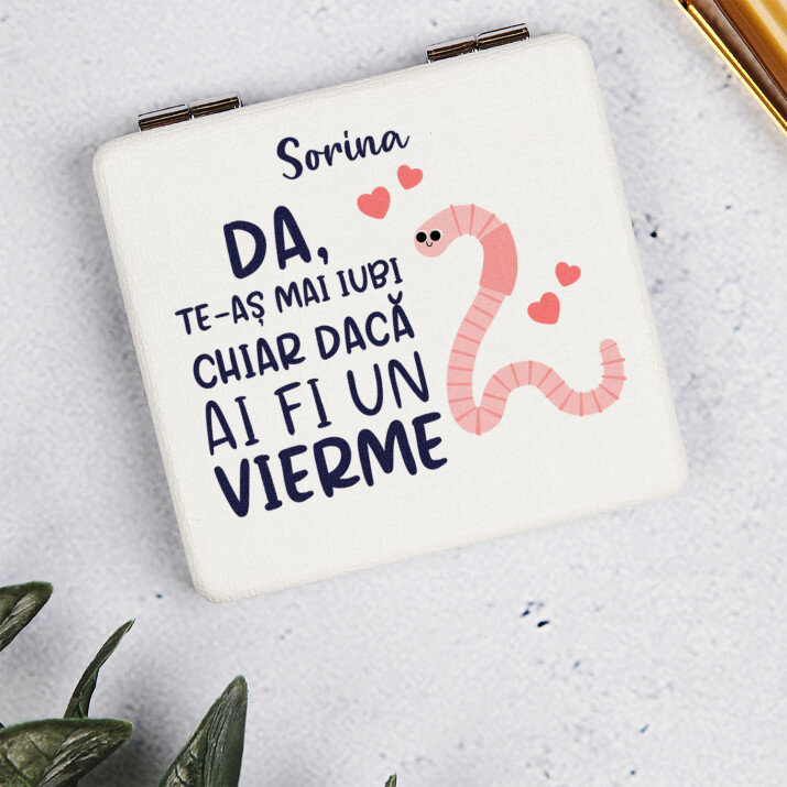 te-aș mai iubi - Oglindă de buzunar