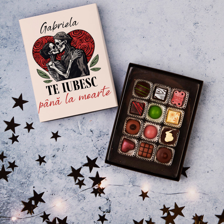 Te iubesc până la moarte - Praline din ciocolată belgiană
