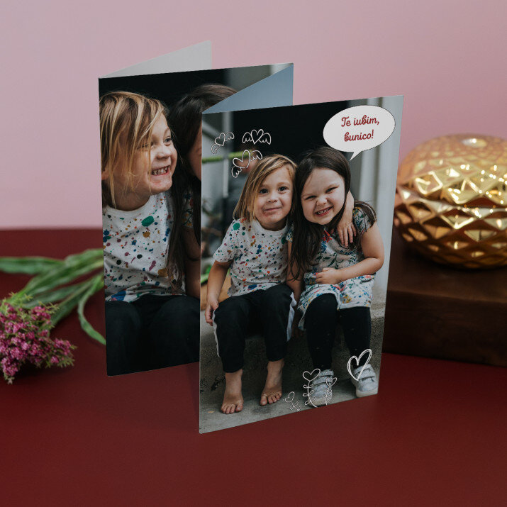 Te iubim, bunico - Set mare fotografii pliante