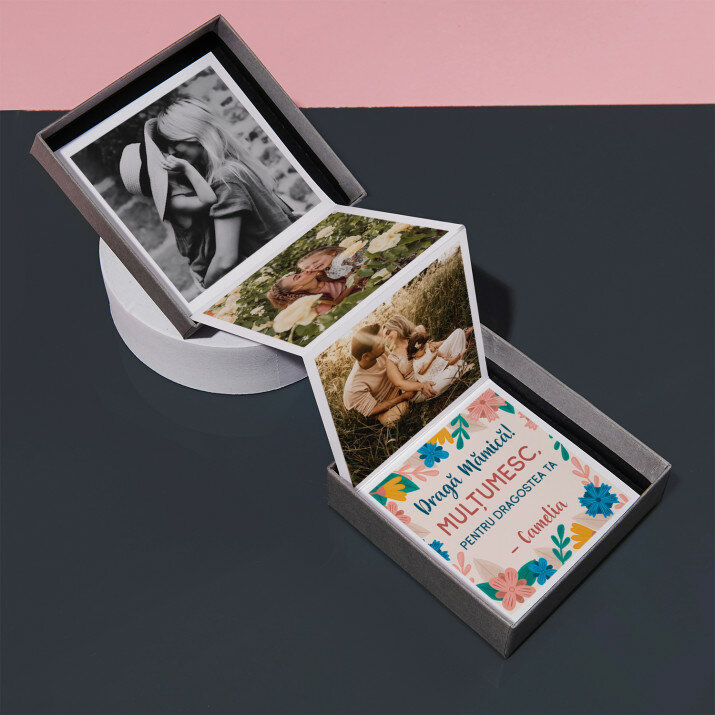 Dragă mămică mulțumesc - Set  fotografii pliante