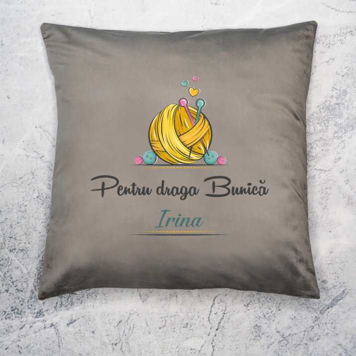 Pentru draga bunică - Pernă