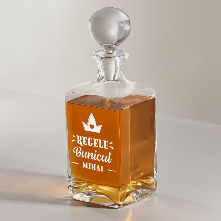 Bunicul rege - Carafă pentru whisky