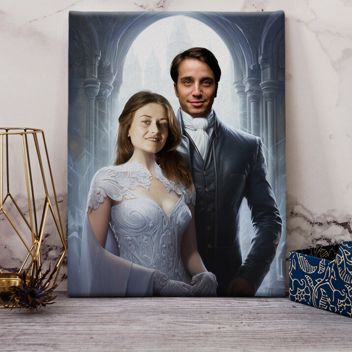Regele și Regina de ghiață - Portret Regal